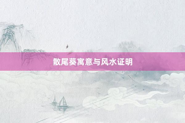 散尾葵寓意与风水证明